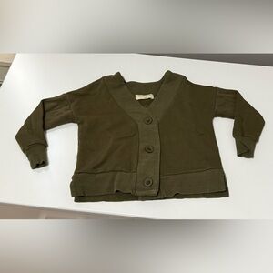 Retro Kid Embroidered Cardigan/Sweatshirt Size 2-3
